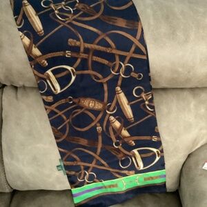 Ralph Lauren 100% silk scarf